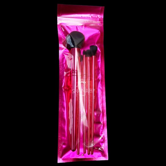 🌈4/$20 NEW SHAINA B MIAMI B. Fab Makeup Brush Set Retail Price: $24.95 - Picture 5 of 8